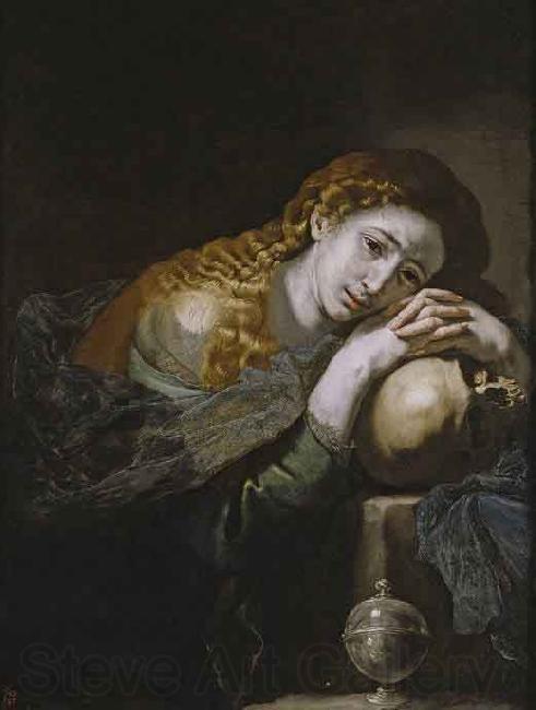 Jusepe de Ribera Bende Magdalena Magdalena penitente Norge oil painting art